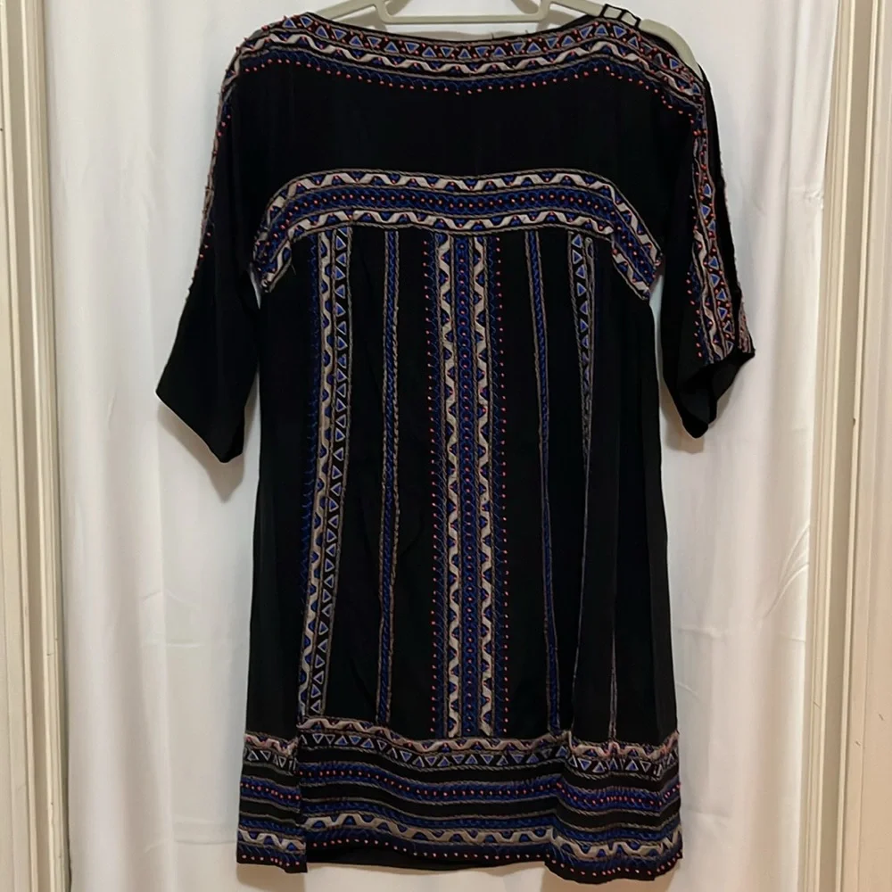 Nanette Lepore silk beaded dress - Picture 1 of 6